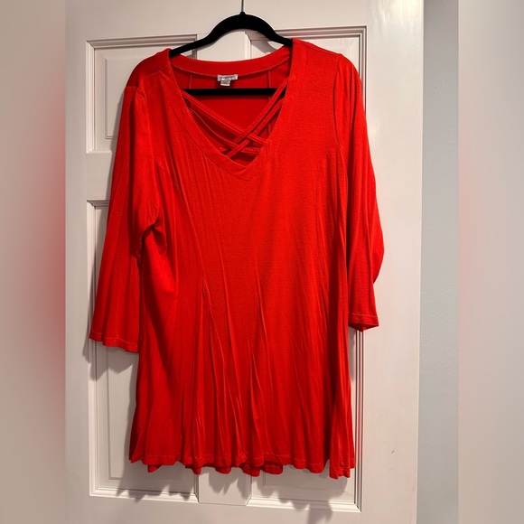 Plus size purge- Lot of 5 AVENUE Sz 18/20 tops !! - Picture 6 of 12